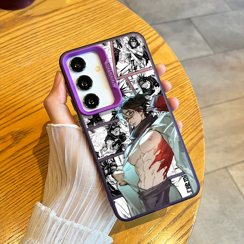 Jujutsu Kaisen Suguru Geto Manga Style Soft Phone Case For Samsung
