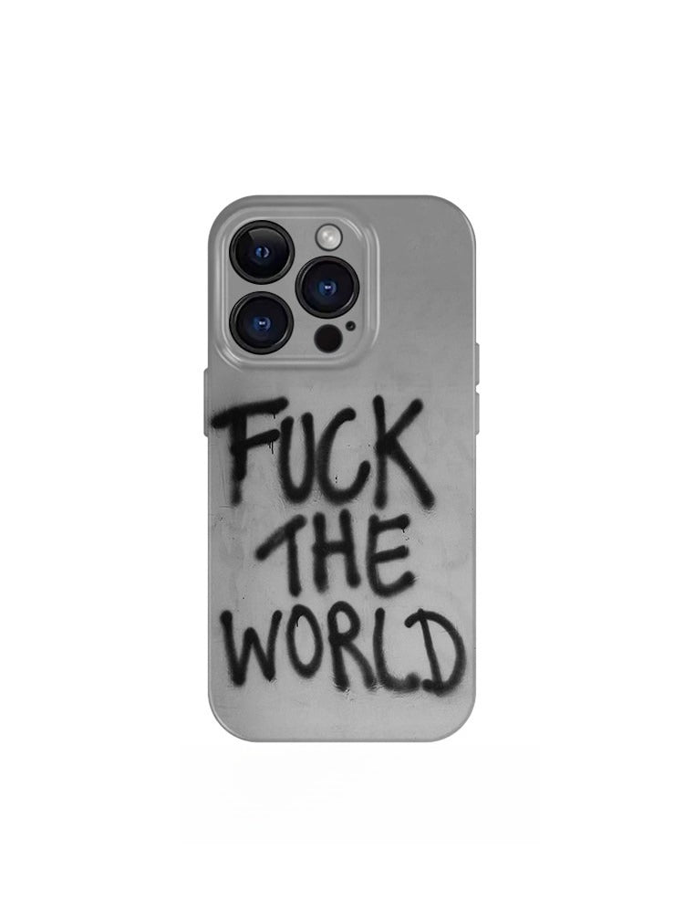 American Style Fuck The World Phone Case