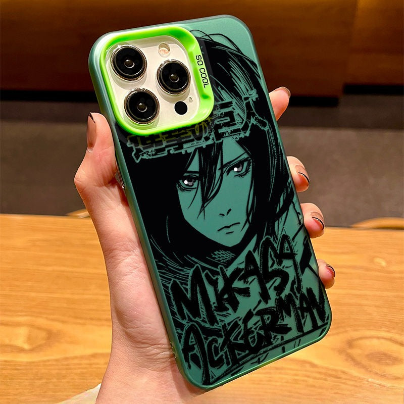 Attack on Titan IPhone 17 Hard Laser Phone Case