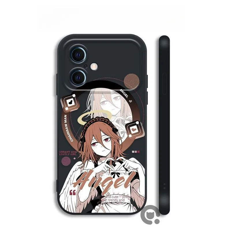 Bonita funda para teléfono Sailor Moon para iPhone, estilo brillante