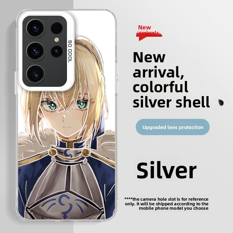 Fate Artoria Pendragon Silicone Phone Case For Samsung Mobile Phones