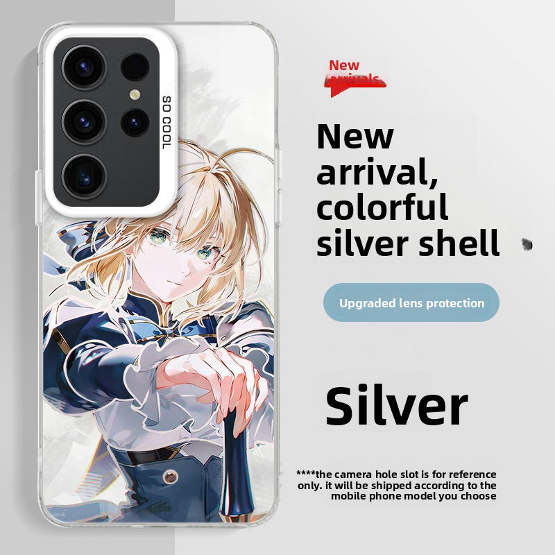 Fate Artoria Pendragon Silicone Phone Case For Samsung Mobile Phones