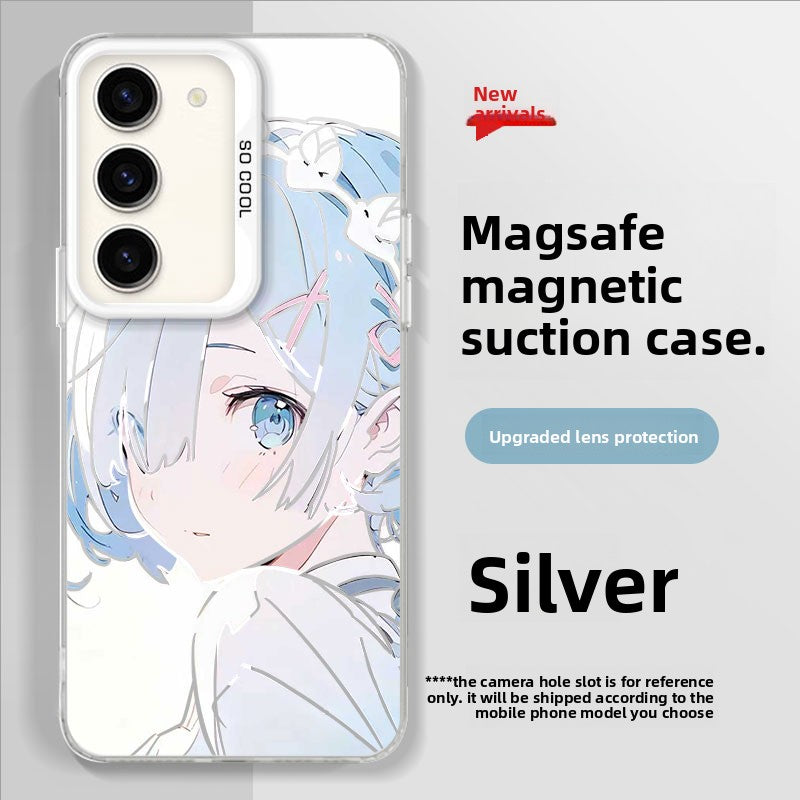 Re:Zero Silicone Magnetic Shockproof Phone Case For Samsung