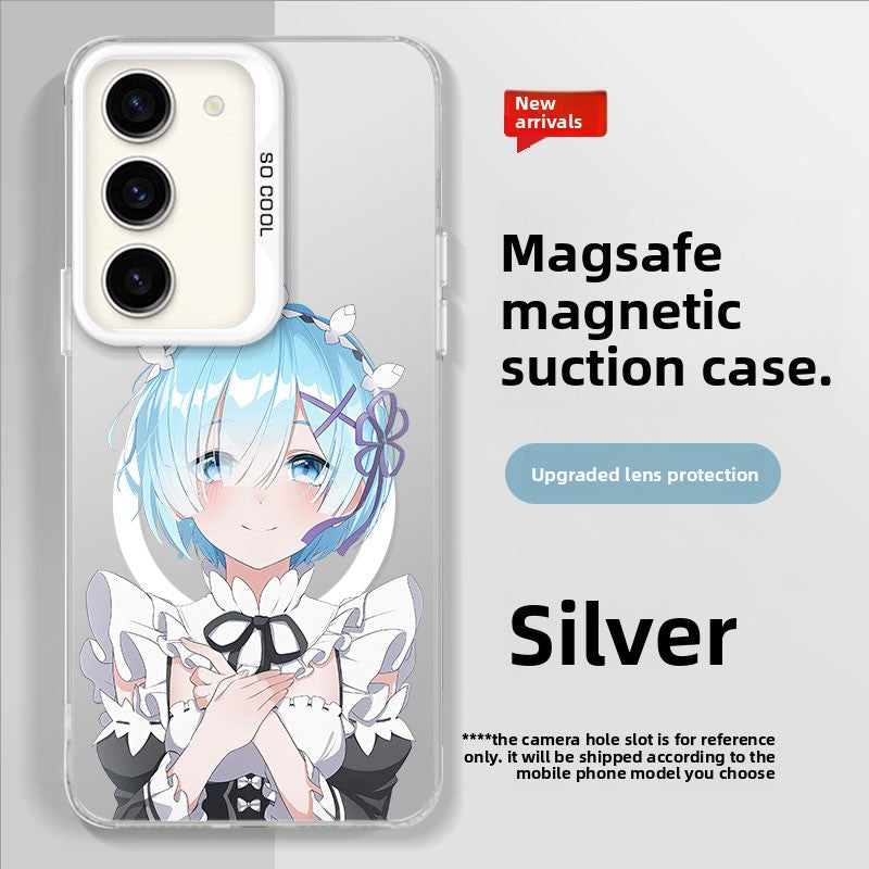 Re:Zero Silicone Magnetic Shockproof Phone Case For Samsung