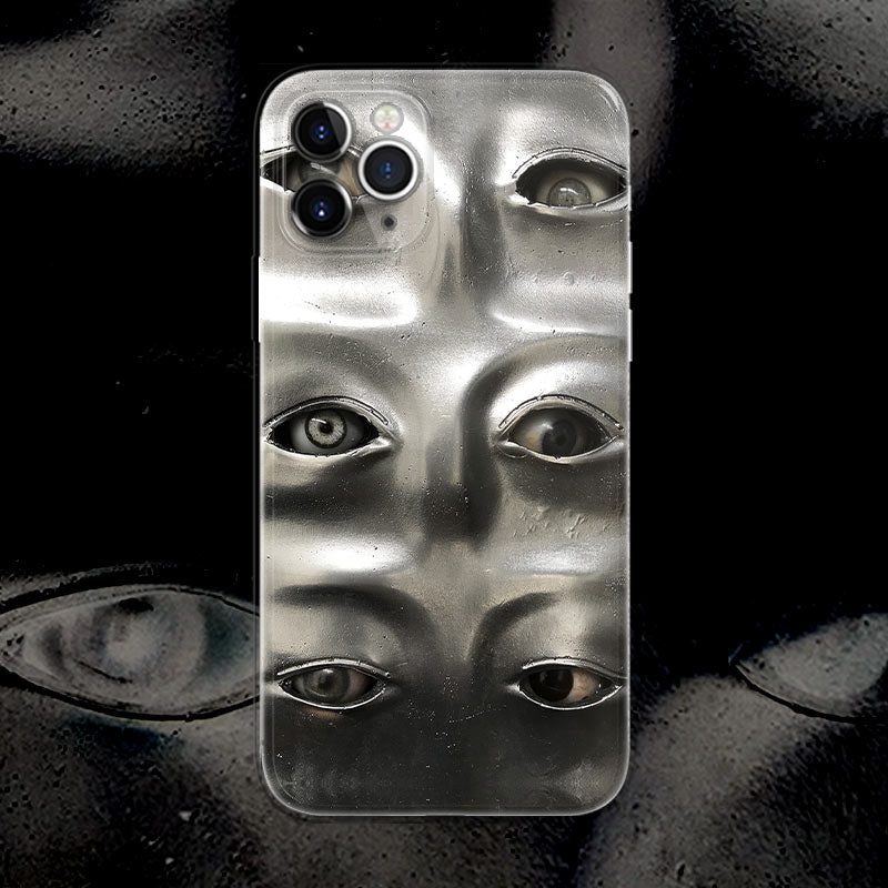 Iron Mask Ghost Dark Eyes Phone Case