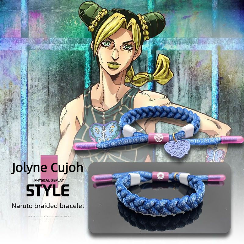 JoJo's Bizarre Adventure Handmade Woven Bracelet