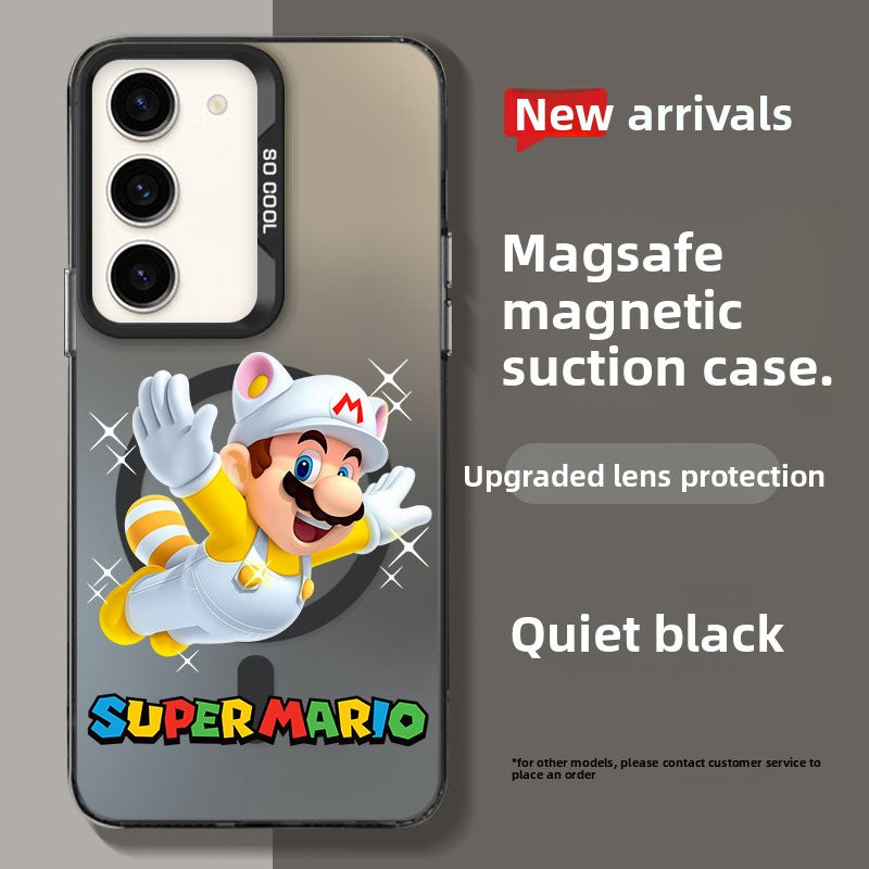 Mario Magnetic Shockproof Phone Case For Samsung Mobile Phones
