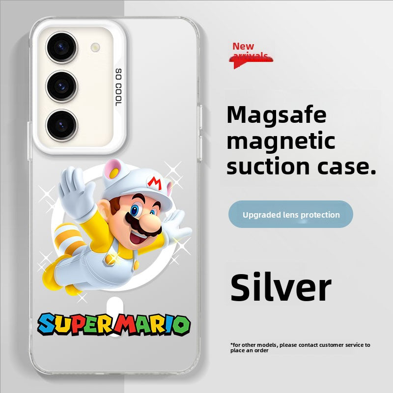 Mario Magnetic Shockproof Phone Case For Samsung Mobile Phones