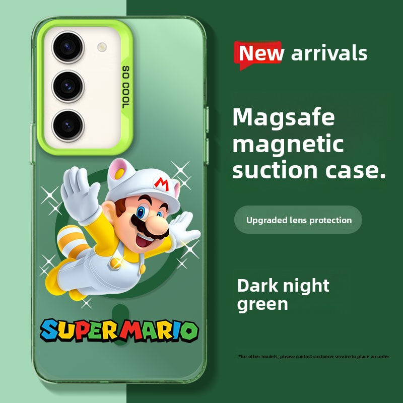 Mario Magnetic Shockproof Phone Case For Samsung Mobile Phones