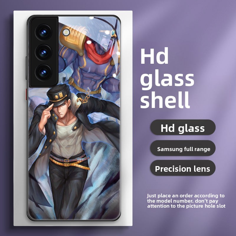 JOJO Glass Customizable Phone Case For Samsung Mobile Phones