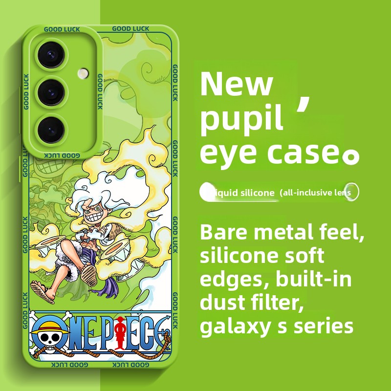 One Piece Luffy Full Coverage Shockproof Phone Case For Samsung Flip