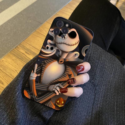 Christmas Eve Horror Skull Jack iPhone Case