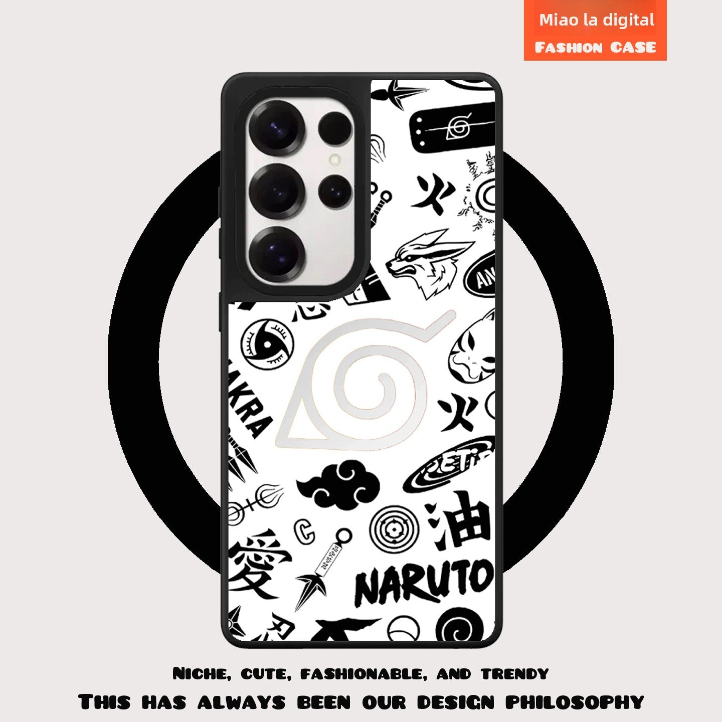 Naruto Uzumaki Magnetic Shockproof Phone Case For Samsung Flip