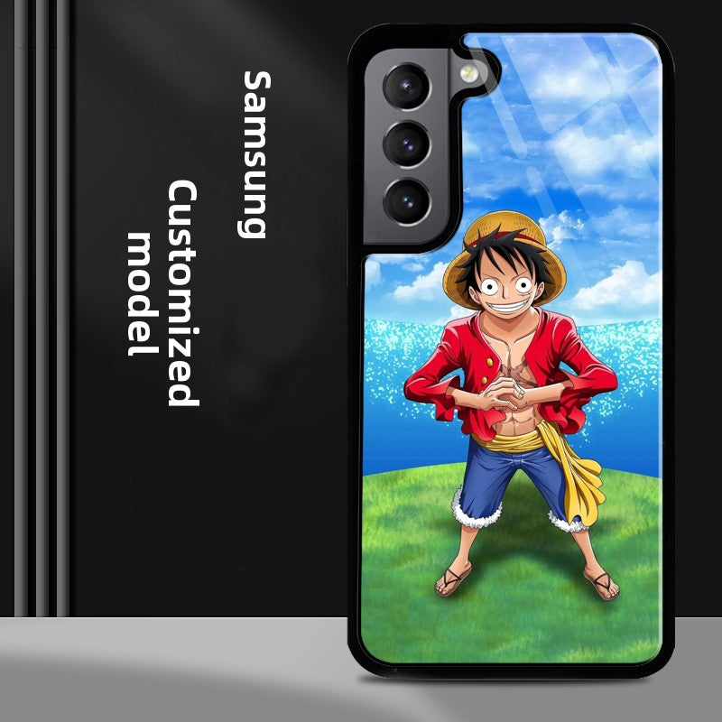 One Piece Luffy Silicone Phone Case For Samsung Galaxy