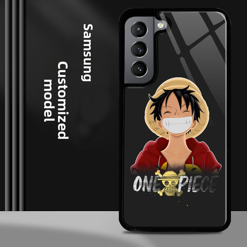 One Piece Luffy Silicone Phone Case For Samsung Galaxy