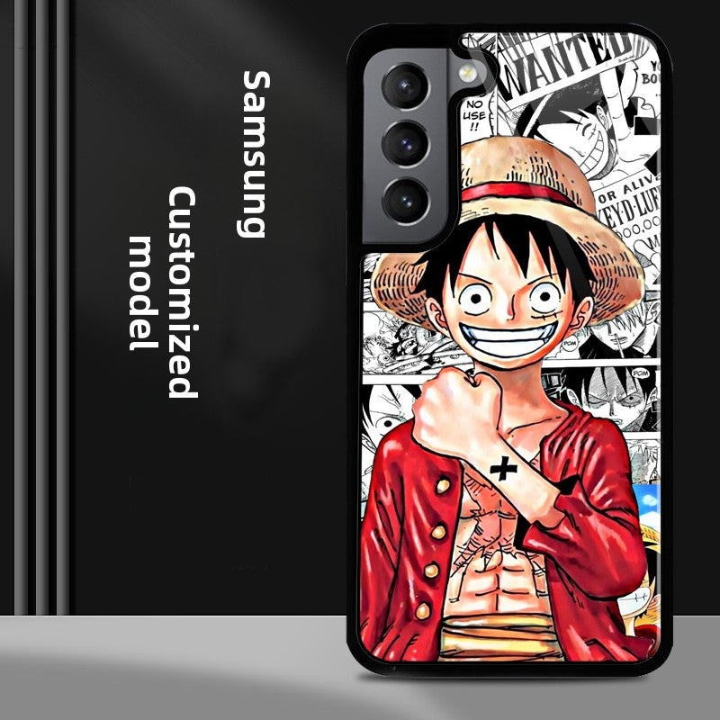 One Piece Luffy Silicone Phone Case For Samsung Galaxy