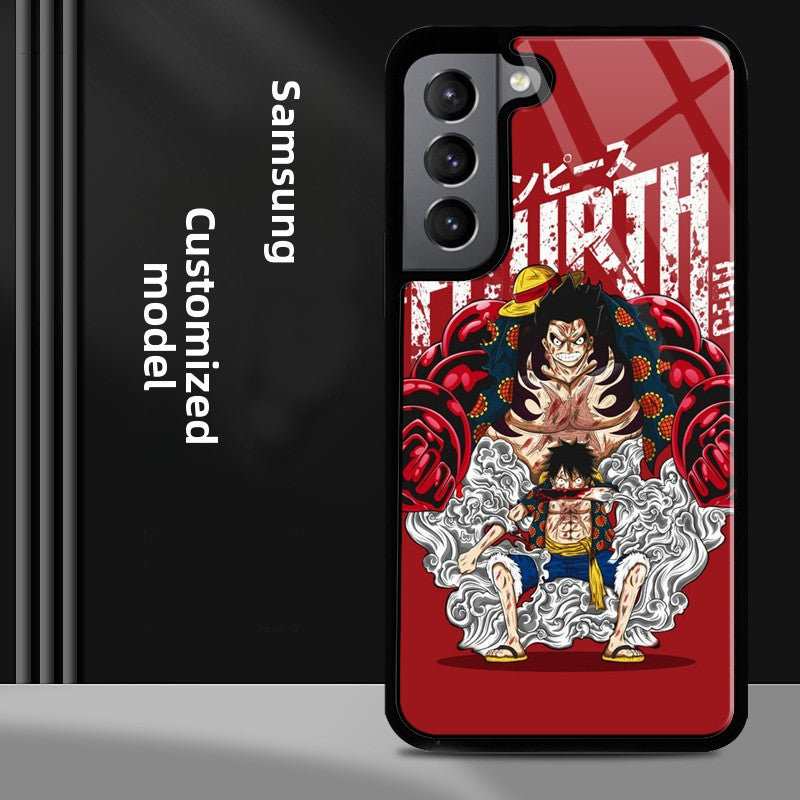 One Piece Luffy Silicone Phone Case For Samsung Galaxy