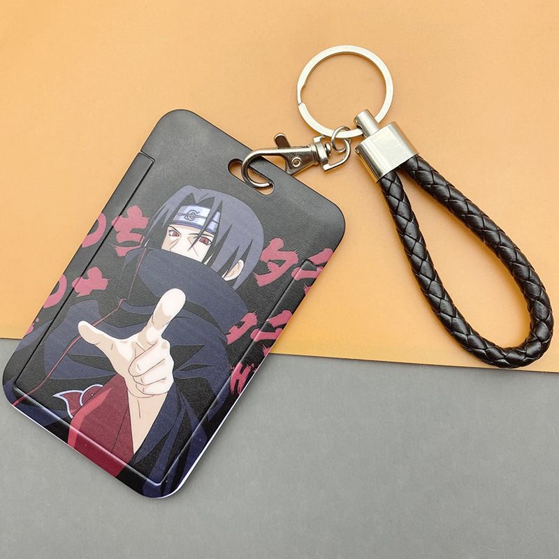 Hokage Cartoon Campus Card Holder Student Bus Badge Holder