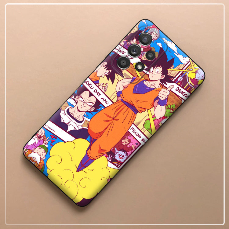 Dragon Ball Son Goku Shockproof Silicone Phone Case For Samsung Flip