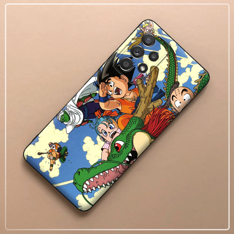 Dragon Ball Son Goku Shockproof Silicone Phone Case For Samsung Flip