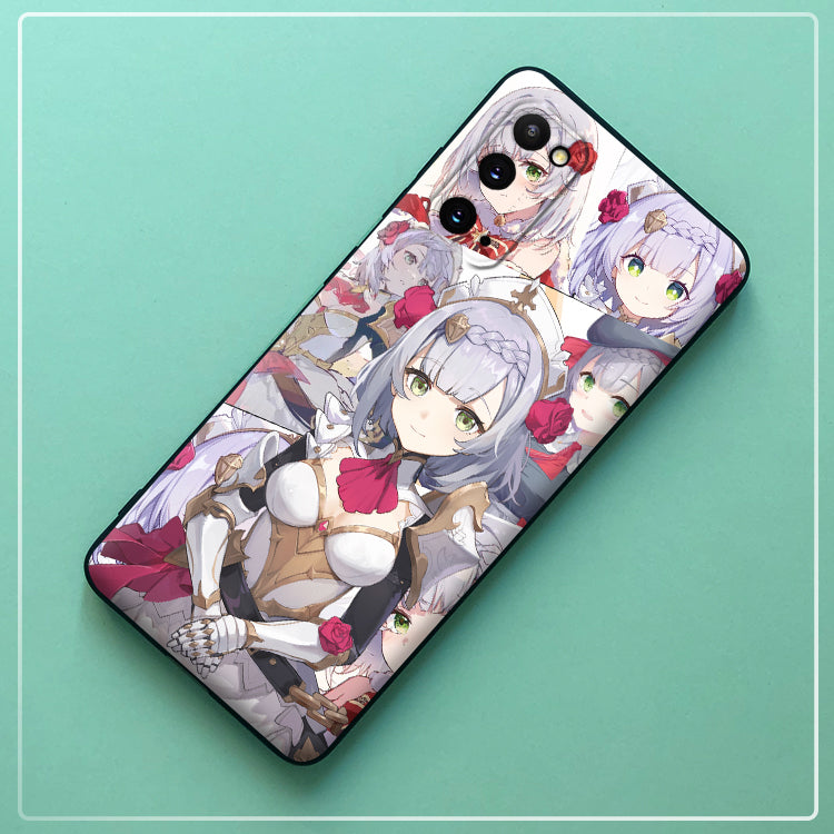 Genshin Impact Matte Soft Silicone Phone Case For Samsung Phones