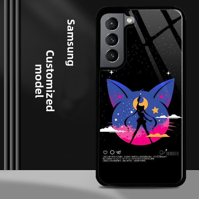 Sailor Moon Full Coverage Silicone Phone Case For Samsung Flip
