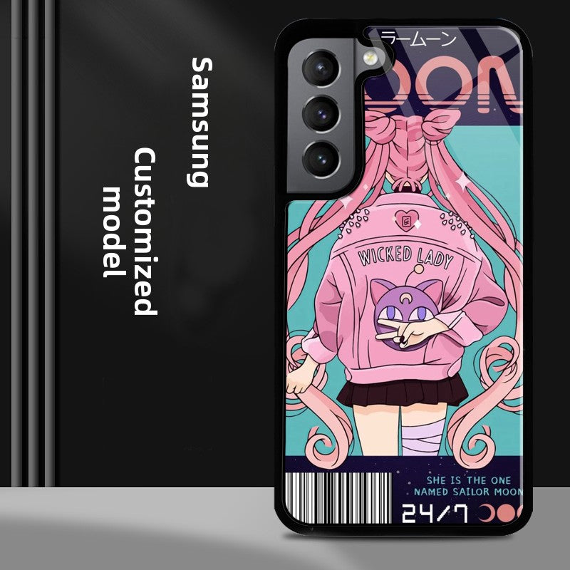 Sailor Moon Full Coverage Silicone Phone Case For Samsung Flip