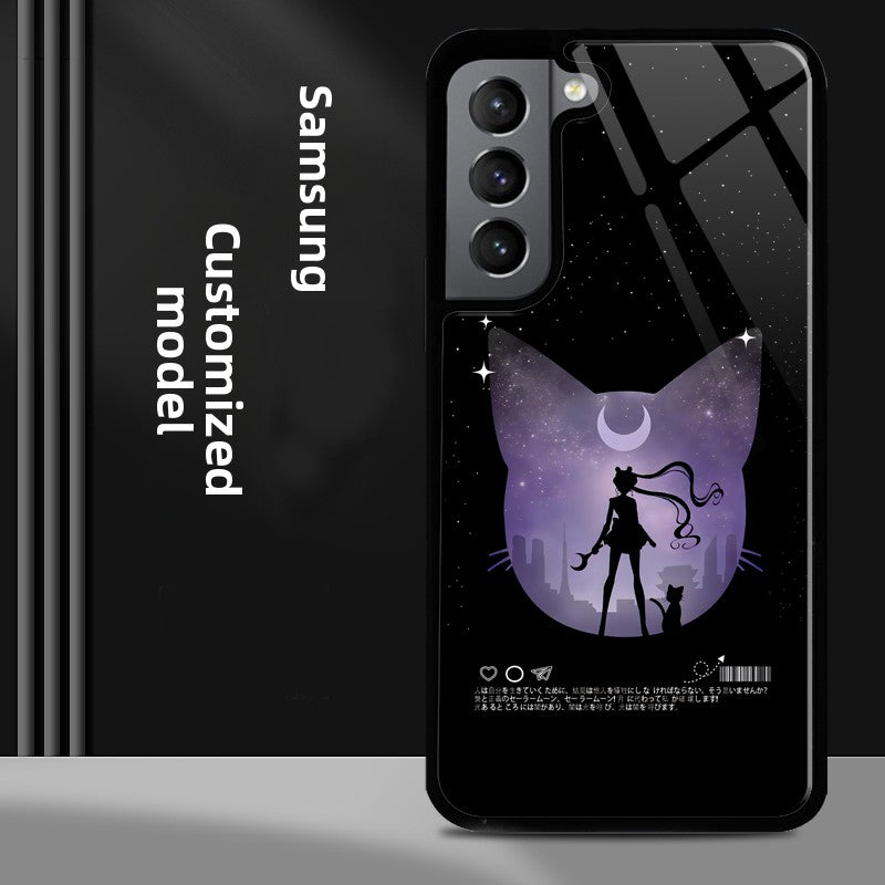 Sailor Moon Full Coverage Silicone Phone Case For Samsung Flip