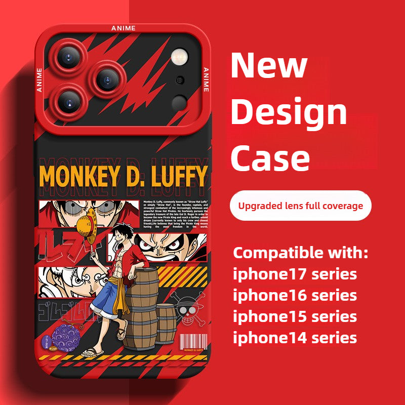 Funda protectora de silicona para iPhone de ONE PIECE