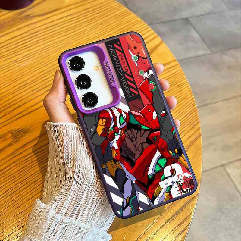 Neon Genesis Evangelion Asuka EVA Unit-02 Matte Phone Case For Samsung