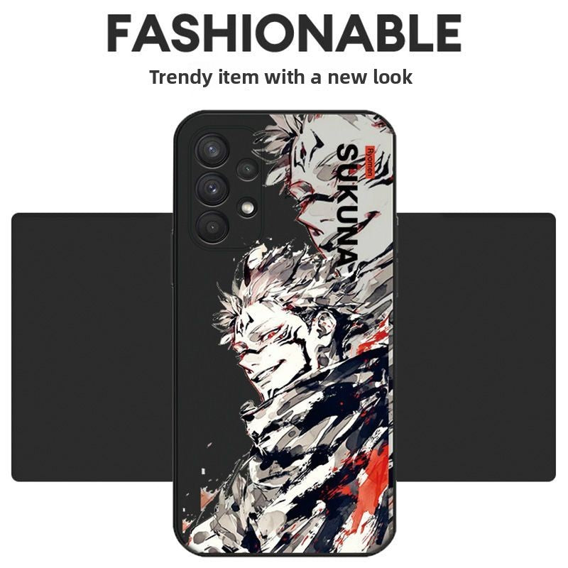 Jujutsu Kaisen Full Coverage Silicone Phone Case For Samsung Phones