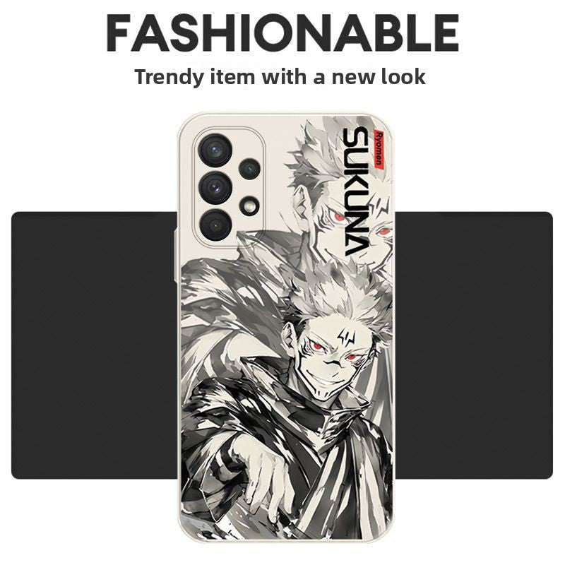 Jujutsu Kaisen Full Coverage Silicone Phone Case For Samsung Phones