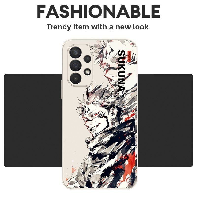Jujutsu Kaisen Full Coverage Silicone Phone Case For Samsung Phones