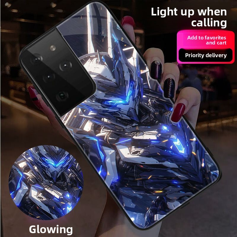 Mobile Suit Gundam Luminous Phone Case For Samsung Phones