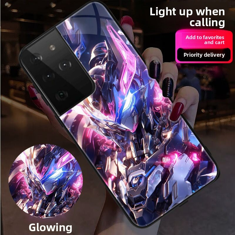 Mobile Suit Gundam Luminous Phone Case For Samsung Phones