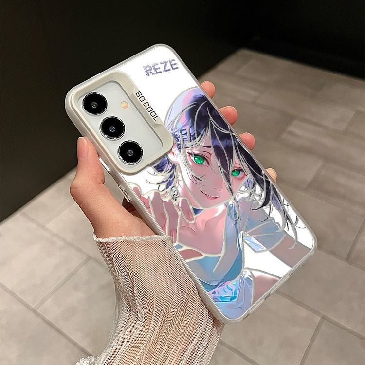 Chainsaw Man Reze Matte Phone Case For Samsung Mobile Phones