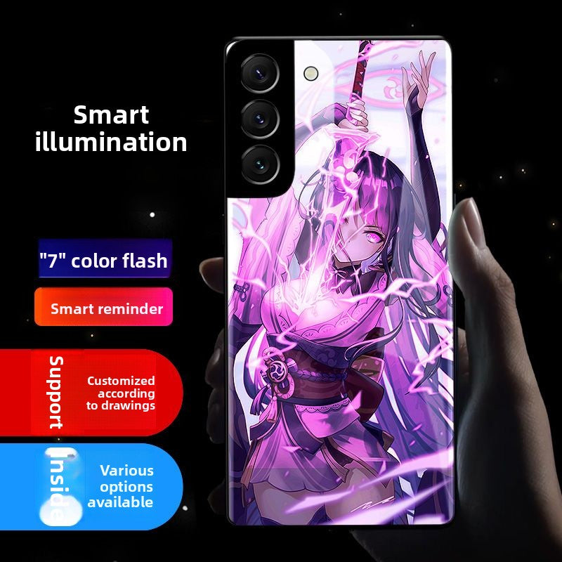 Genshin Impact Raiden Shogun Shockproof Phone Case For Samsung Flip