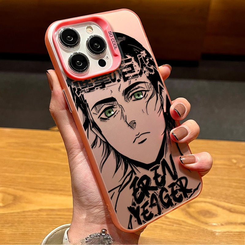 Attack on Titan IPhone 17 Hard Laser Phone Case