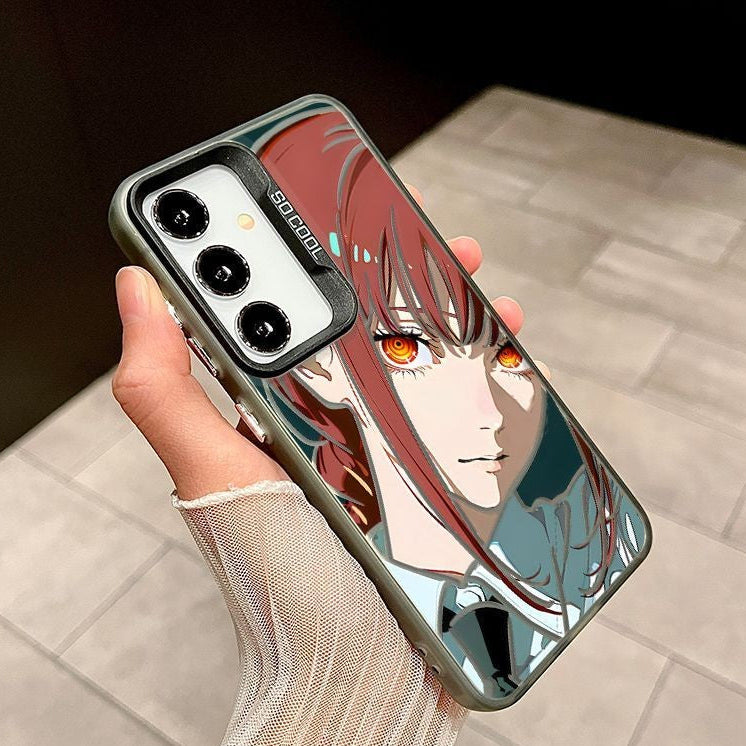Chainsaw Man Makima Matte Phone Case For Samsung Phones