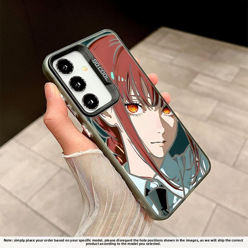 Chainsaw Man Makima Matte Phone Case For Samsung Phones