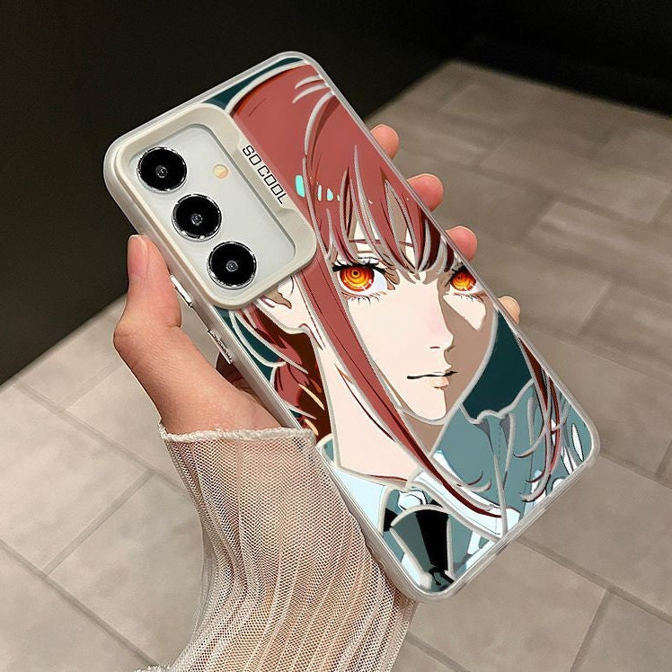 Chainsaw Man Makima Matte Phone Case For Samsung Phones