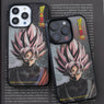 3D Dragon Ball Goku Mirage Frosted Magsafe Mobile Phone Case for Apple IPhone Series