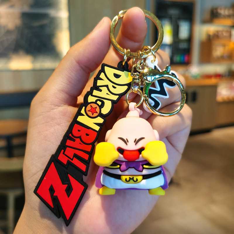 Sun Goku Dragon Ball Keychain Three-dimensional Doll Pendant Pvc Epoxy Car Pendant Bag