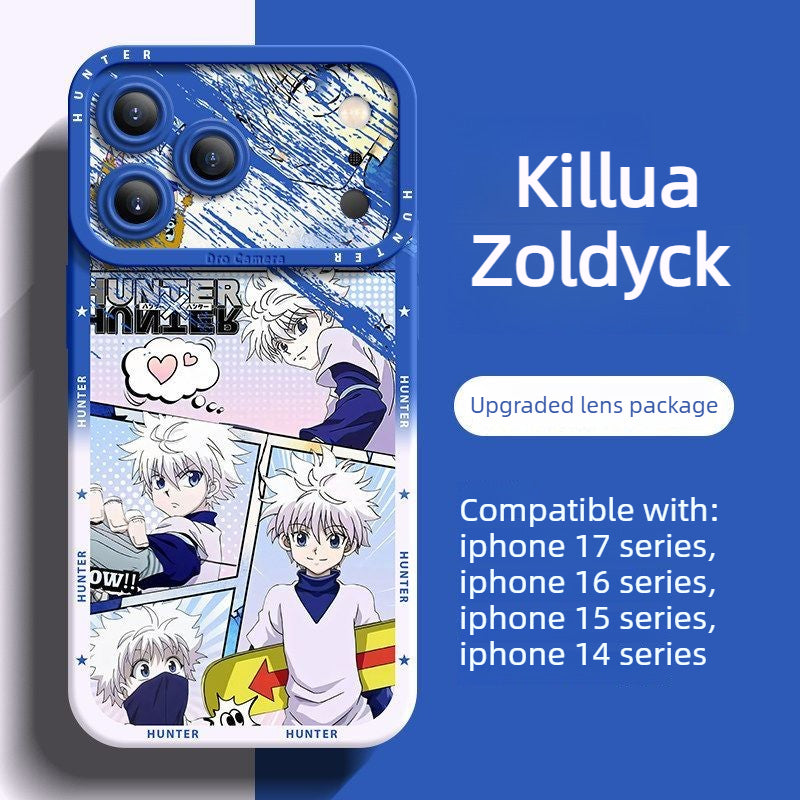 Funda de silicona para teléfono con el anime Death Note Nate River