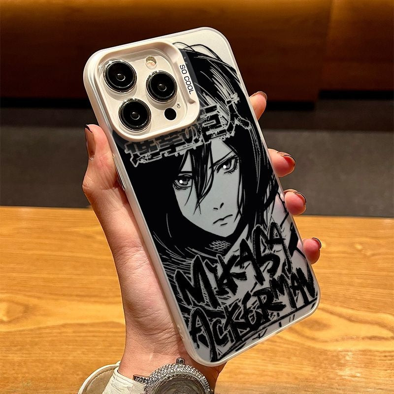Attack on Titan IPhone 17 Hard Laser Phone Case