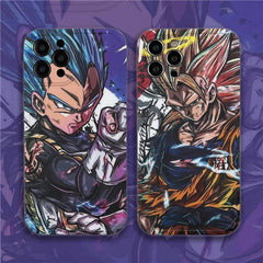 Dragon Ball Goku Saiyan Silicone Apple Anime Case for Iphone