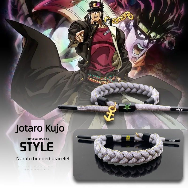 JoJo's Bizarre Adventure Handmade Woven Bracelet
