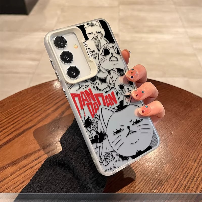 Anime Dandadan Turbo Granny Full Coverage Phone Case for Samsung