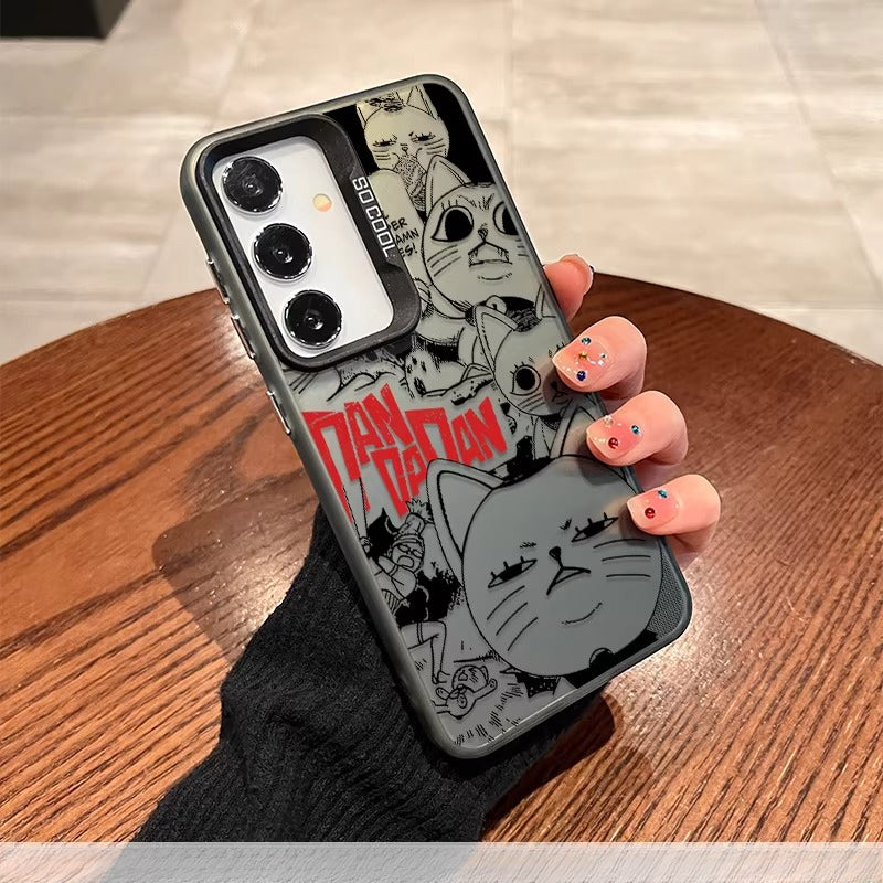 Anime Dandadan Turbo Granny Full Coverage Phone Case for Samsung