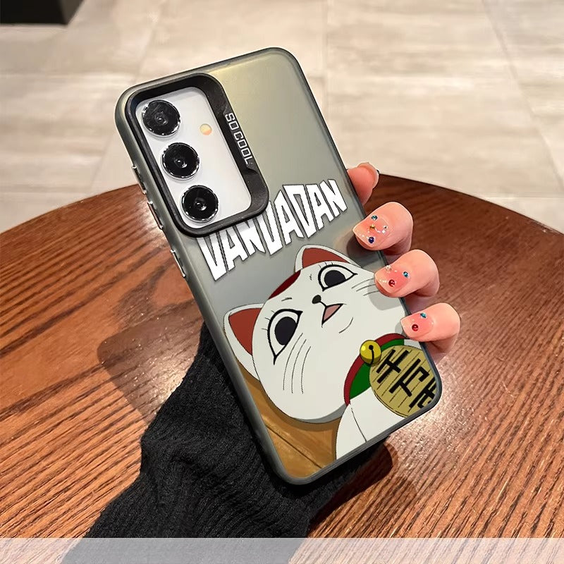 Anime Dandadan Turbo Granny Full Coverage Phone Case for Samsung